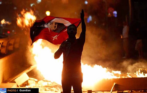 درگیری&zwnj;های ترکیه وارد پنجمین روز خود شد.