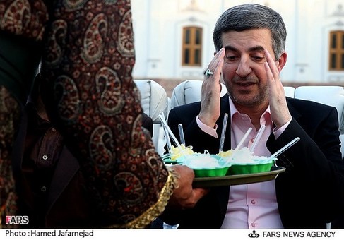 اسفندیار رحیم مشایی در آیین بزرگداشت ثبت جهانی کاخ گلستان