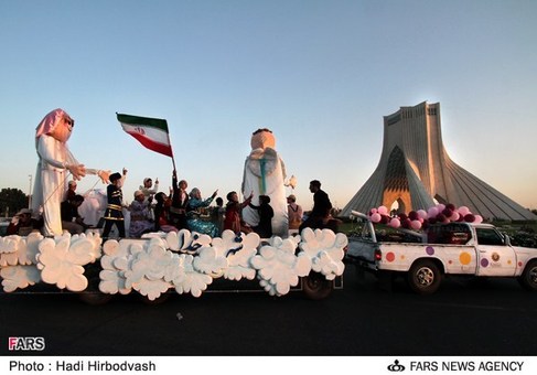 کاروان استقبال از ماه مبارک رمضان