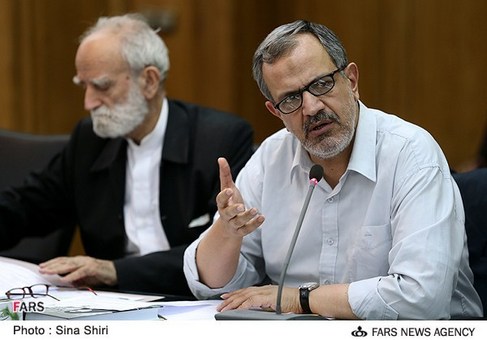 احمد مسجد جامعی در جلسه شورای اسلامی شهر تهران