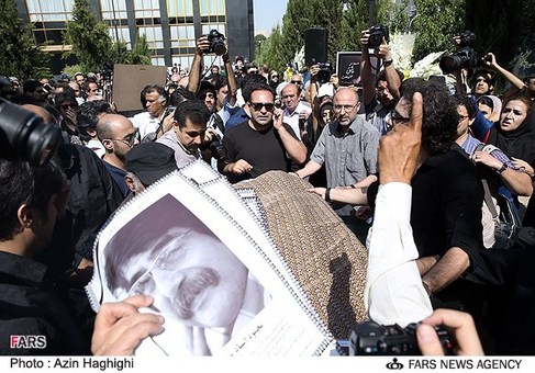تشییع پیکر زنده یاد محمود استاد محمد