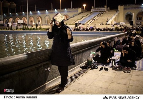 مراسم احیا شب نوزدهم ماه مبارک رمضان در مصلی امام خمینی (ره) تهران