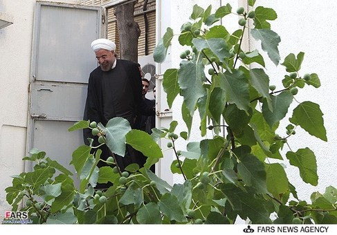 ورود حسن روحانی رئیس&zwnj;جمهور به نهاد ریاست جمهوری