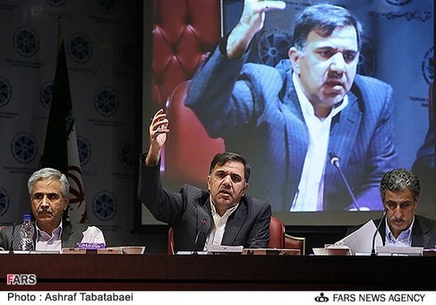 حضور عباس آخوندی،وزیر پیشنهادی راه و شهرسازی در اتاق بازرگانی تهران