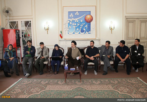دیدار جمعی از خبرنگاران با سید محمد خاتمی
