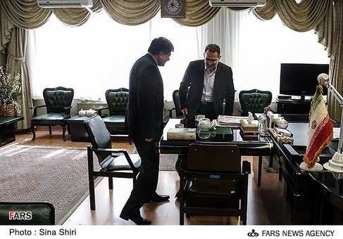 دیدار علی جنتی وسید محمد حسینی