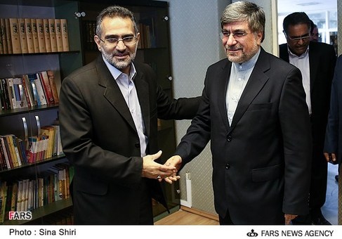 دیدار علی جنتی وسید محمد حسینی