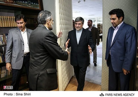 دیدار علی جنتی وسید محمد حسینی