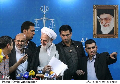 نشست خبری غلامحسین محسنی&zwnj;اژه&zwnj;ای سخنگوی قوه قضائیه