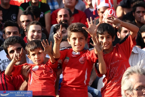 هواداران خردسال پرسپولیسی