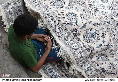 رفوگری فرش در اصفهان