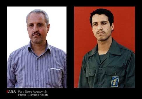 دیروز: جعفر شاطرزاده ، رزمنده ، سال 1362 ، پادگان دوکوهه ، شهر اندیمشک - امروز: جعفر شاطرزاده ، شغل: بازنشسته ، سال 1392، تهران