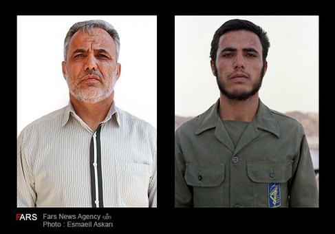 دیروز: طاهر بنیادی ، رزمنده ، سال 1362 ، پادگان دوکوهه ، شهر اندیمشک - امروز: طاهر بنیادی ، شغل: بازنشسته ، سال 1392، تهران