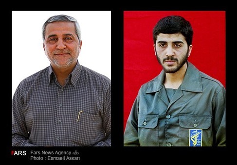 دیروز: علی اکبر سعیدی ، رزمنده ، سال 1362 ، پادگان دوکوهه ، شهر اندیمشک - امروز: علی اکبر سعیدی ، شغل: بازنشسته ، سال 1392، تهران