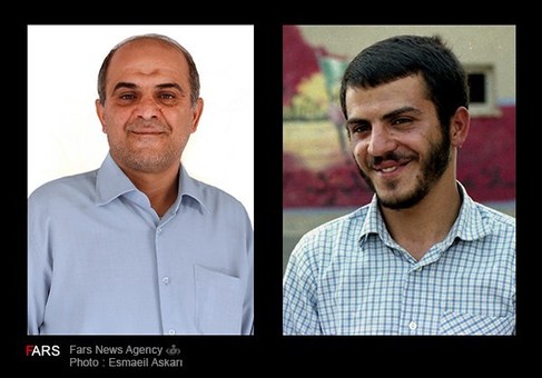 دیروز: محمد رضا فرج زاده ، رزمنده ، سال 1362 ، پادگان دوکوهه ، شهر اندیمشک - امروز: محمد رضا فرج زاده ، شغل: بازنشسته ، سال 1392، تهران