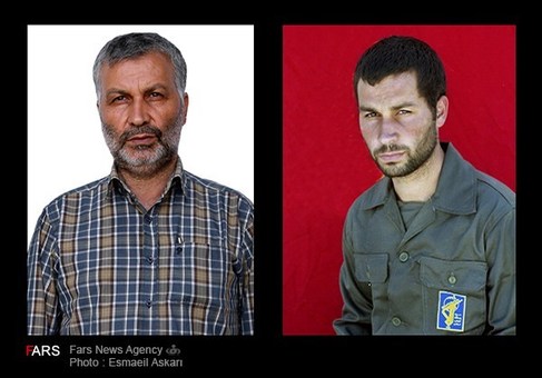 دیروز: محمد پناهی ، رزمنده ، سال 1362 ، پادگان دوکوهه ، شهر اندیمشک - امروز: محمد پناهی ، شغل: بازنشسته ، سال 1392، تهران