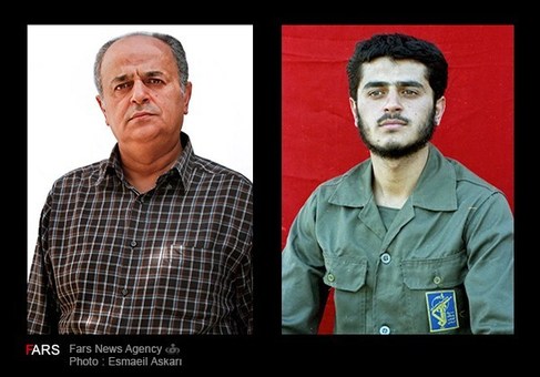دیروز: مهدی رضائیان ، رزمنده ، سال 1362 ، پادگان دوکوهه ، شهر اندیمشک - امروز: مهدی رضائیان، شغل: آزاد ، سال 1392، تهران