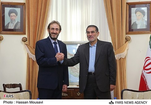 دیدار سعدون الدلیمی وزیر دفاع عراق با علی شمخانی دبیر شورای عالی امنیت ملی ایران