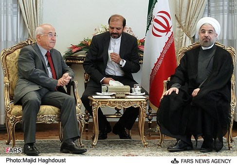 دیدار جمیل چیچک رئیس پارلمان ترکیه با حسن روحانی رئیس جمهور
یکشنبه 31 شهریور 1392
