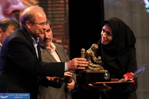 همسر شهید امید عباسی آتش نشان فداکار