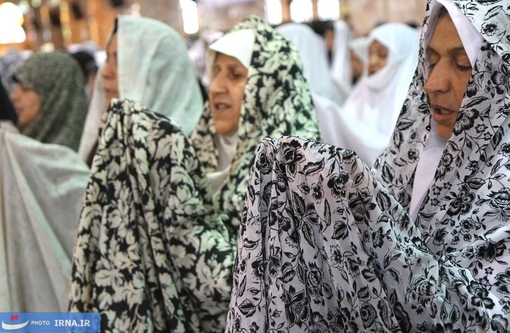 اقامه نماز عيد قربان در ساری. (عکس از ميثم محسنی)
