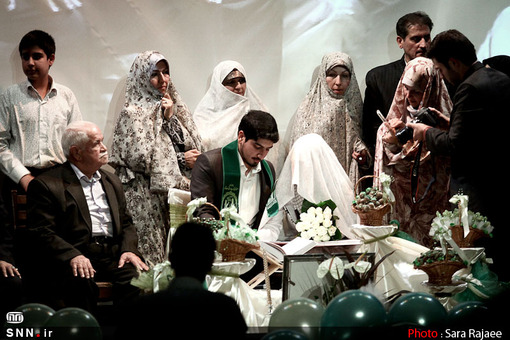 جشن ازدواج دانشجویی پنجاه زوج از دانشگاه&zwnj;های استان البرز