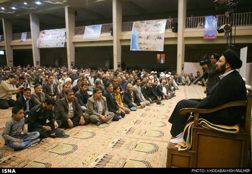 سفر سید علی خمینی به خمین