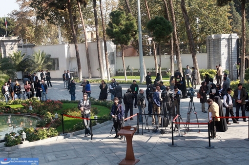 حضور خبرنگاران 