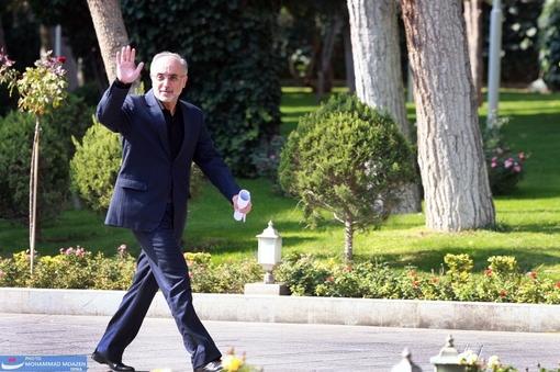 علی اکبر صالحی رئیس سازمان انرژی اتمی