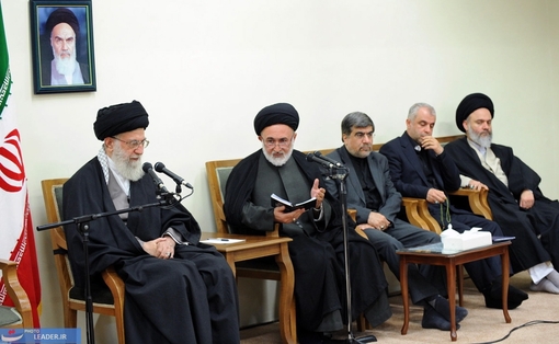 دیدار مسئولان حج با مقام معظم رهبری