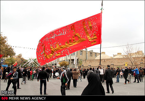 عزاداری عاشورای حسینی در کرج