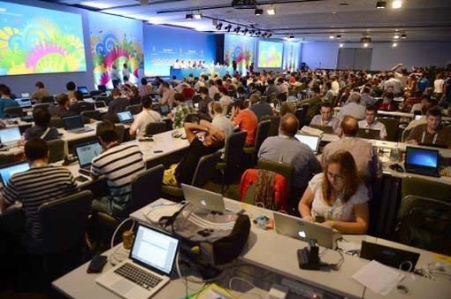 بیش از 2 هزار خبرنگار در برزیل حاضر شده‌اند