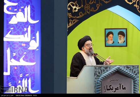 نماز عبادی، سیاسی جمعه این هفته تهران به امامت آیت الله &laquo;سید احمد خاتمی&raquo;در دانشگاه تهران اقامه شد.
