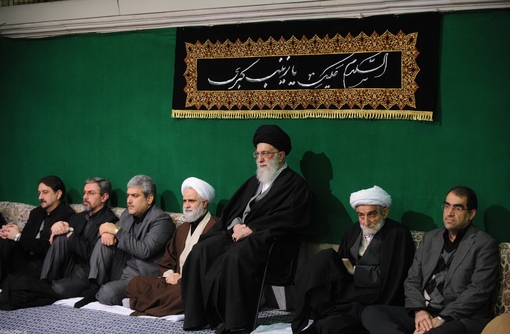 عزاداری هیئت&zwnj;های دانشجویی به مناسبت اربعین حسینی در محضر رهبر انقلاب