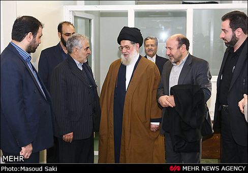دیدار ستاد کنگره ملی حماسه اقتصادی با آیت&zwnj;الله خامنه&zwnj;ای
