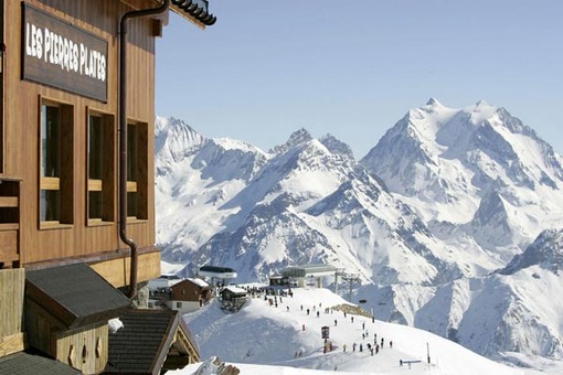 نمایی از پیست اسکی بریل. جایی که شوماخر به آنجا رفته بود