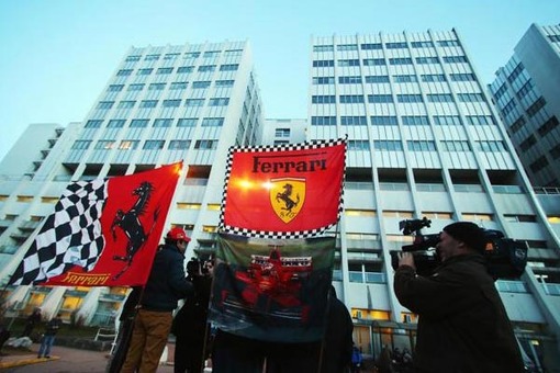 طرفداران تیم فراری راننده محبوب خود را در این لحظات تنها نمی&zwnj;گذارند