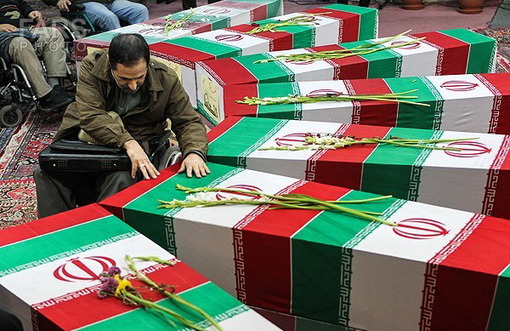 تجدید میثاق جانبازان قطع نخاعی و قطع عضو با شهدای گمنام در معراج شهدا
