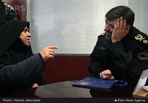 دیدار مردمی سردار احمدرضا رادان جانشین فرمانده نیروی انتظامی در سامانه ۱۹۷