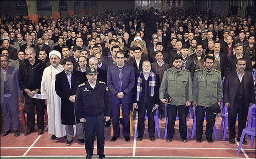 سفر وزیر بهداشت به شهرستان سبزوار. عکس : پوریا عوض وردی/مهر
