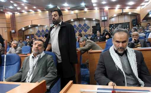 دیدار صنعت گران  و ایثارگران خوزستان با رییس جمهور/ایرنا
