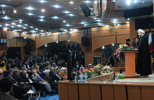 روحانی در نشست مشترک با نمایندگان اقوام و عشایر استان خوزستان/ایسنا
