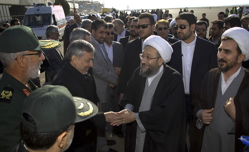 سفرآیت الله صادق آملی لاریجانی رییس قوه قضاییه به کرمانشاه/ایرنا
