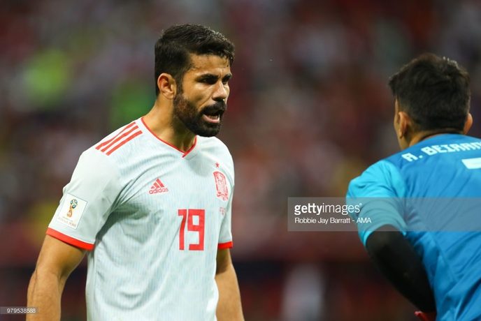 درگیری لفظی دیگو کاستا با علیرضا بیرانوند