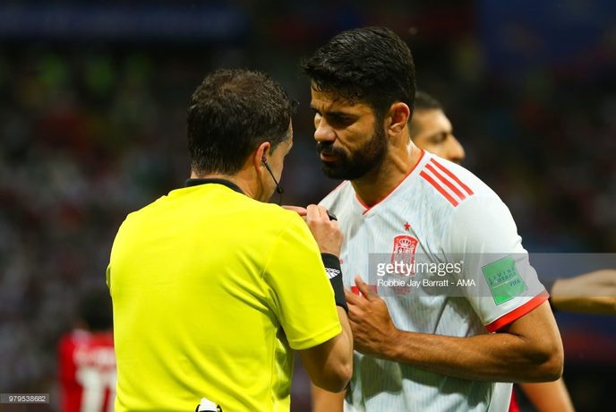درگیری لفظی دیگو کاستا با علیرضا بیرانوند