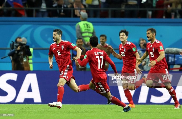 شادی نافرجام عزت اللهی بعد از گل مردود ایران