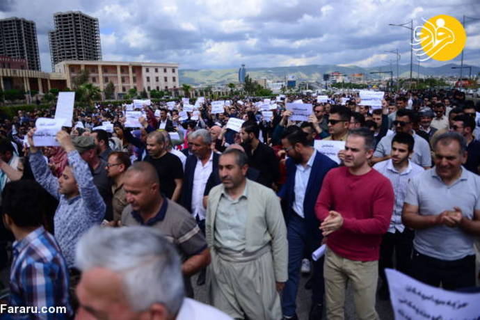 تظاهرات در سلیمانیه عراق - تابناک | TABNAK