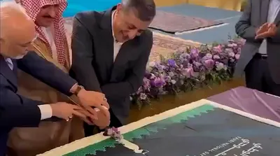 ویدیوهای غیرمنتظره از جشن سعودی‌ها در ایران