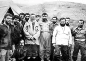 رصد نبرد از نقطه صفر مرزی زیر آتش دشمن توسط آیت الله خامنه‌ای