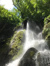 مازندران بهشهر يخكش آبشار سمبي